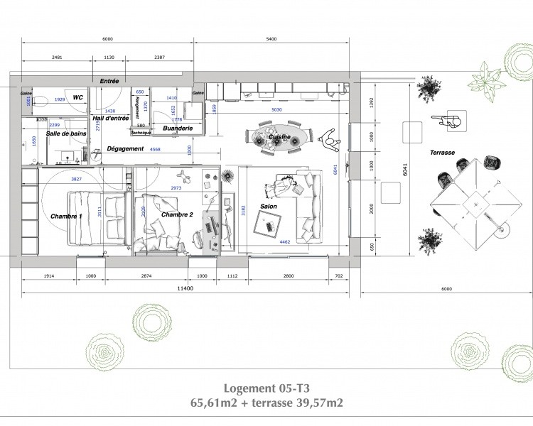 MOUTHE 13 LOGEMENTS
